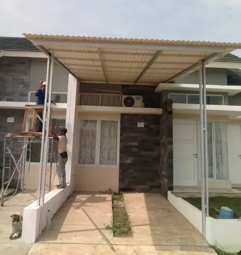 Kanopi Alderon RS Single Layer  sumenep