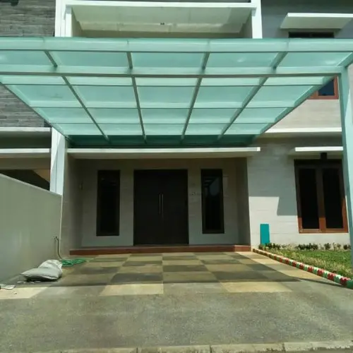 Kanopi Kaca Tempered 10mm di  sumenep