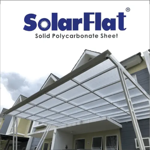 Kanopi Solarflat 3 mm  sumenep